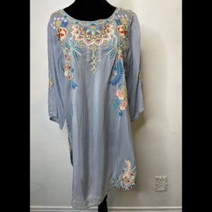 Johnny Was Embroidered Tunic